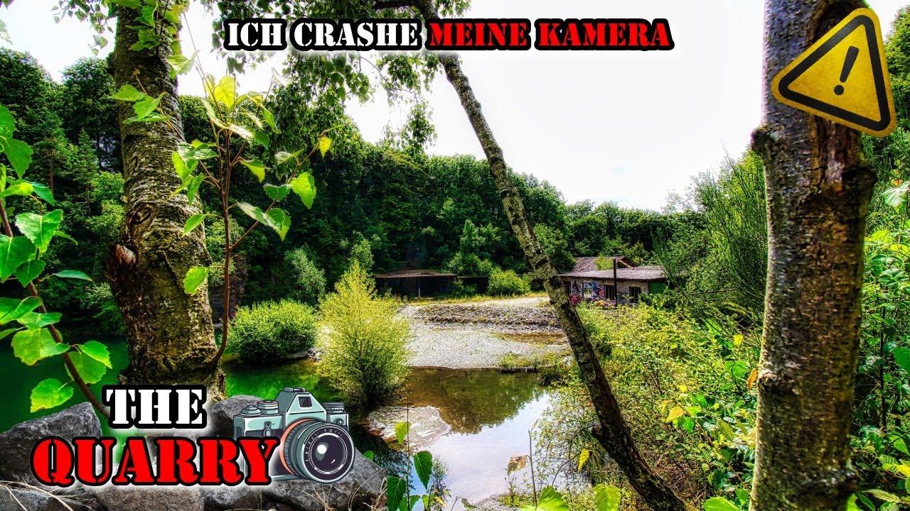 The QUARRY | Ich CRASHE meine Kamera im alten STEINBRUCH | Urbex Inc. | Lost Place