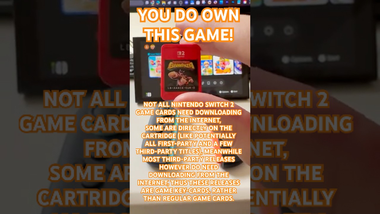 ПЕРЕСТАНЬТЕ говорить &laquo;У ВАС НЕТ КАРТРИДЖЕЙ SWITCH 2&raquo;, КОГДА (в некоторых случаях) ОНИ У ВАС ЕСТЬ!