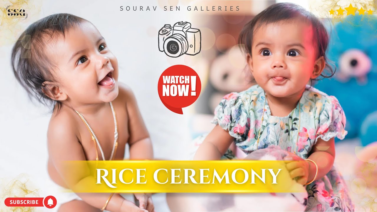 Rice Ceremony Cinematic | Annaprashan Video | Kolkata's Best Baby Photographers| SSG 