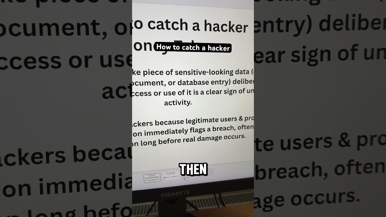 Как поймать хакера&hellip;