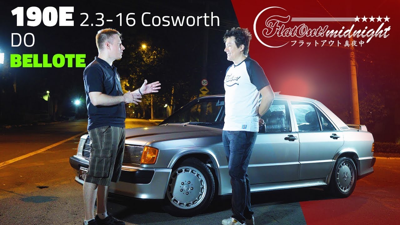 BELLOTE E SEU MERCEDES-BENZ 190E 2.3 16 COSWORTH | FlatOut Midnight