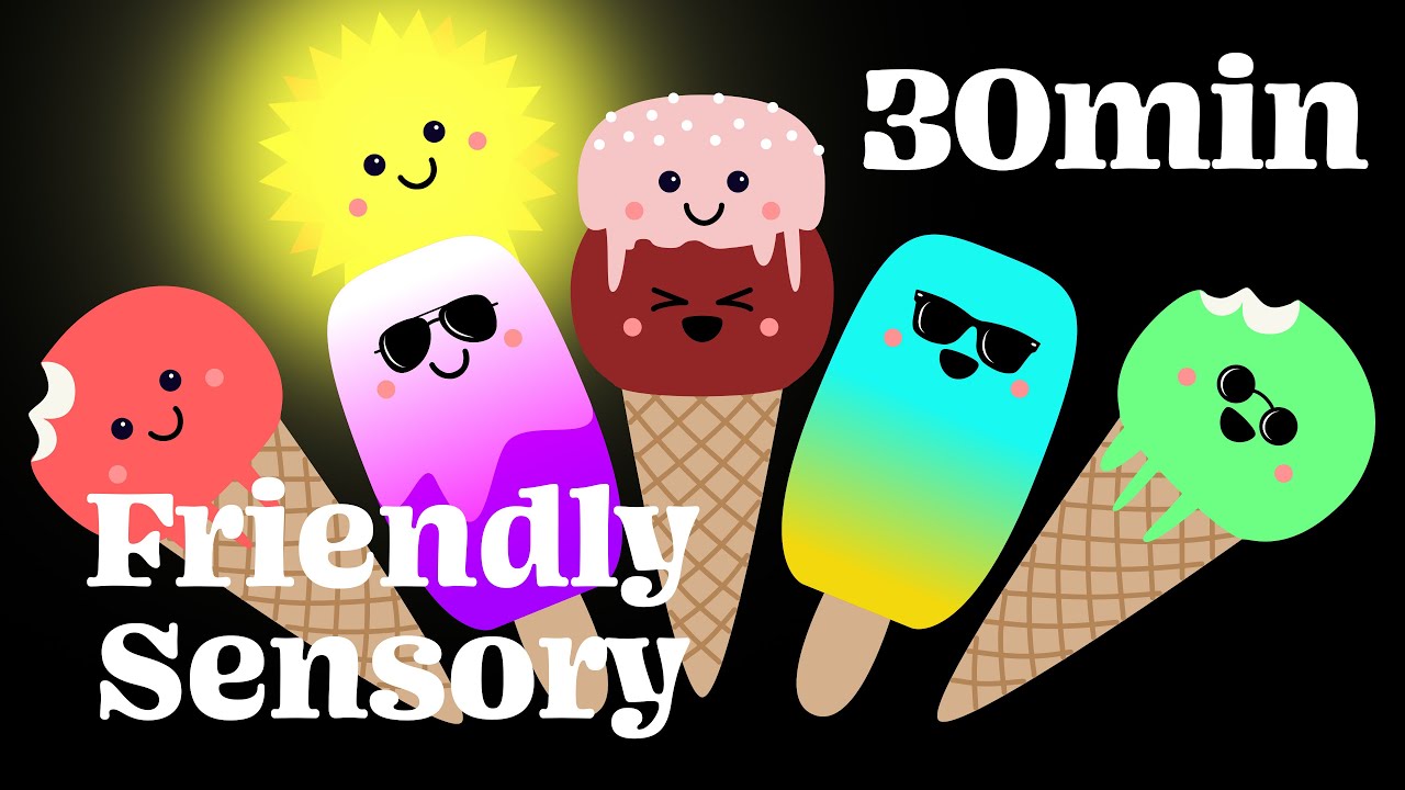 Ice Cream & Popsicles Dance Party! 🍦✨🌞 Cool Summer Fun! Baby Sensory Video 