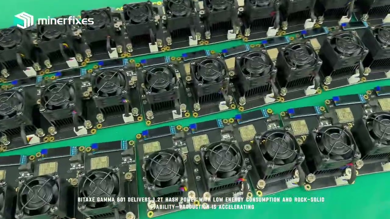 Gamma 601 1.2th production process