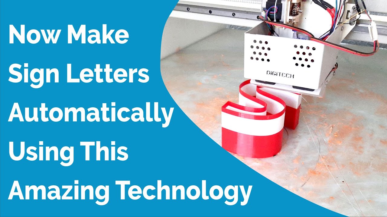 signage board making | Maximum height sign letter on signmaker | 3d led letter sign board