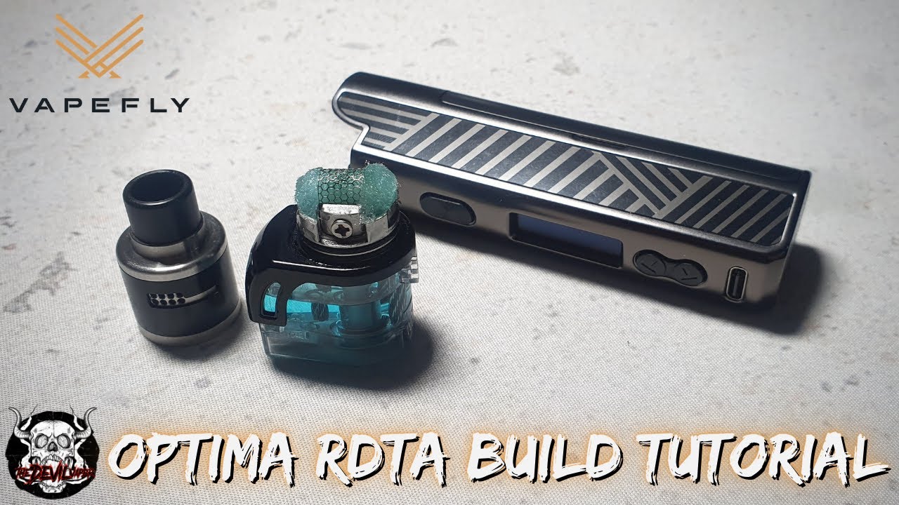 VAPEFLY Optima RDTA Coil & Mesh Build / Review