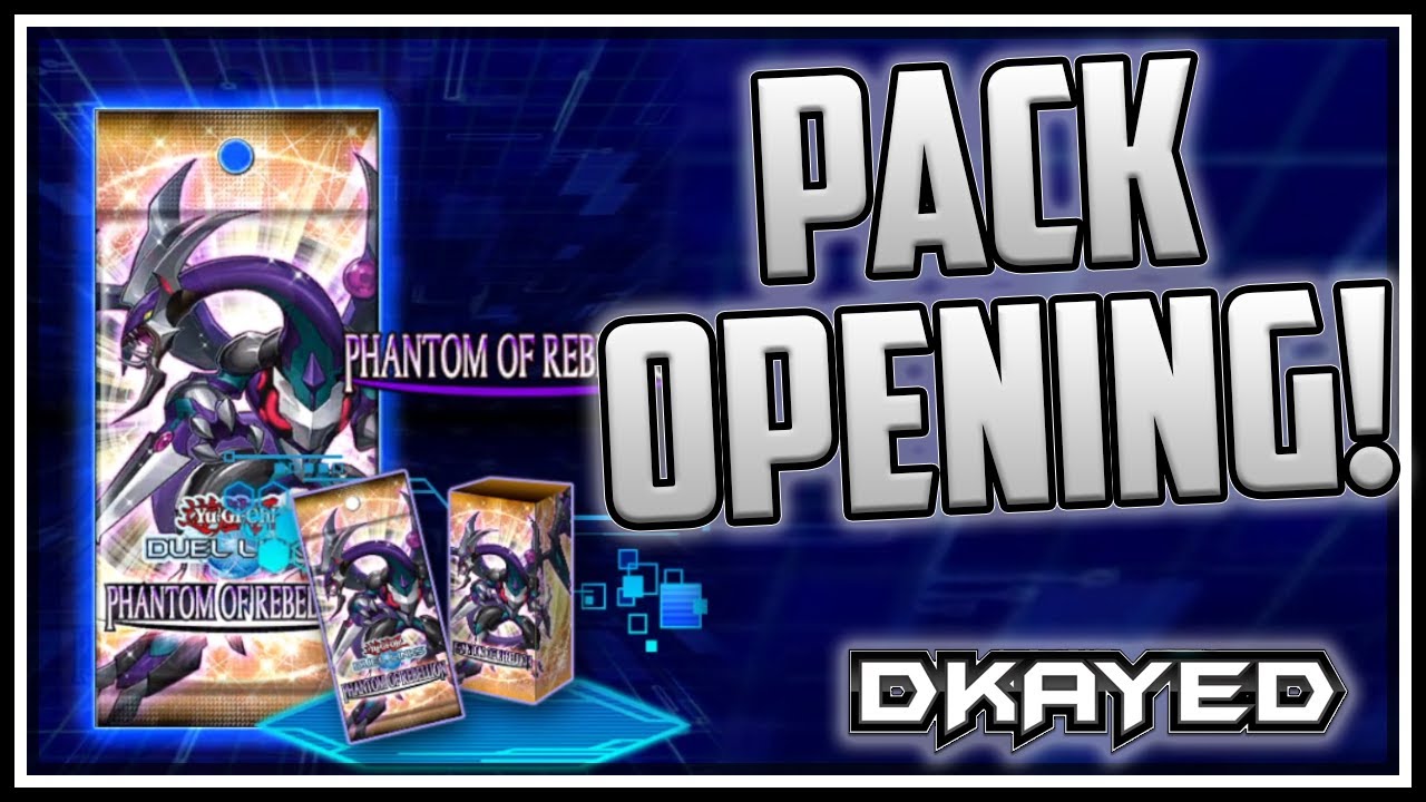 Phantom of Rebellion! Pack Opening! [Yu-Gi-Oh! Duel Links]