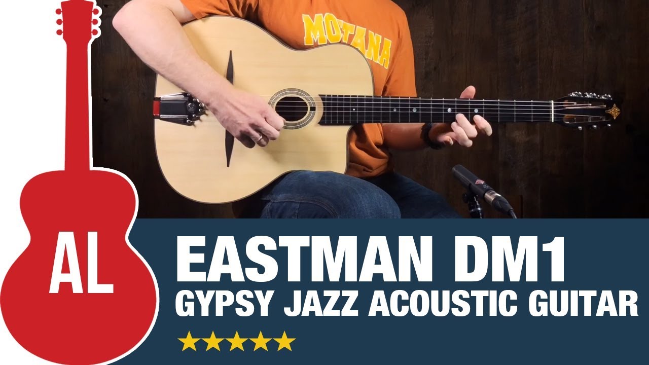 Eastman DM1 Gypsy Jazz Acoustic Guitar (that Quinton bought!)