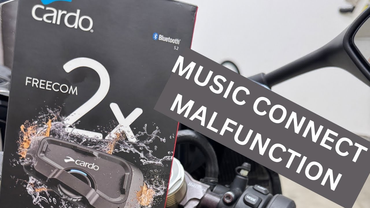 ПРОБЛЕМЫ С ПОДКЛЮЧЕНИЕМ МУЗЫКИ CARDO FREECOM 2X!!!! #bluetooth #мотоцикл #bmw #туризм