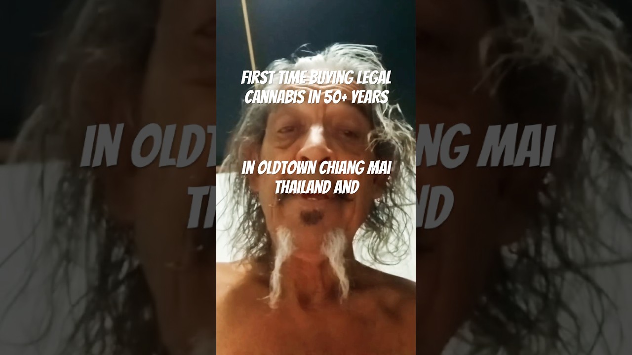 My first time buying legal cannabis in 50+ years&hellip; #biker #stoner #420 #thailand #travelvlog #toke