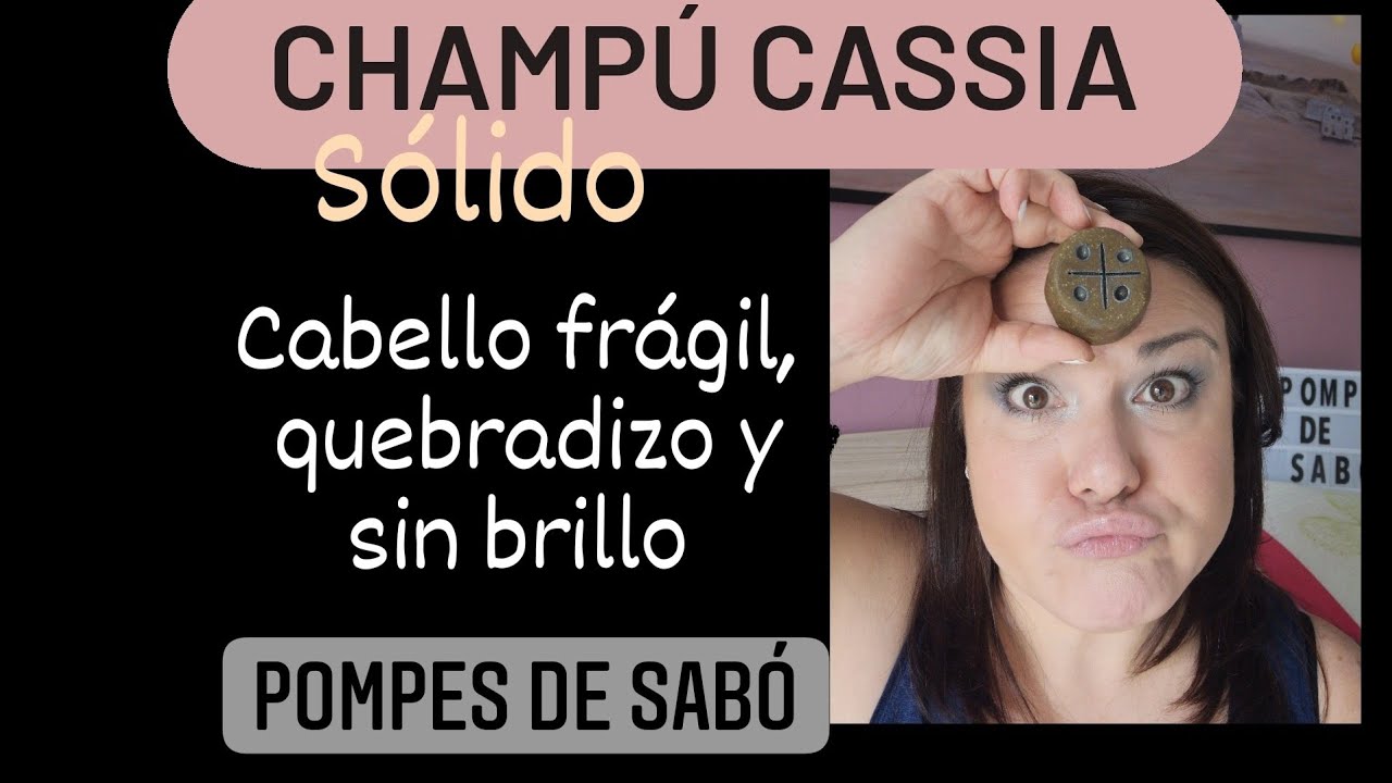 #CHAMPÚ sólido para cabello frágil #SHAMPOO de #CASSIA 🌼 Fuerza, brillo y resistencia 💪