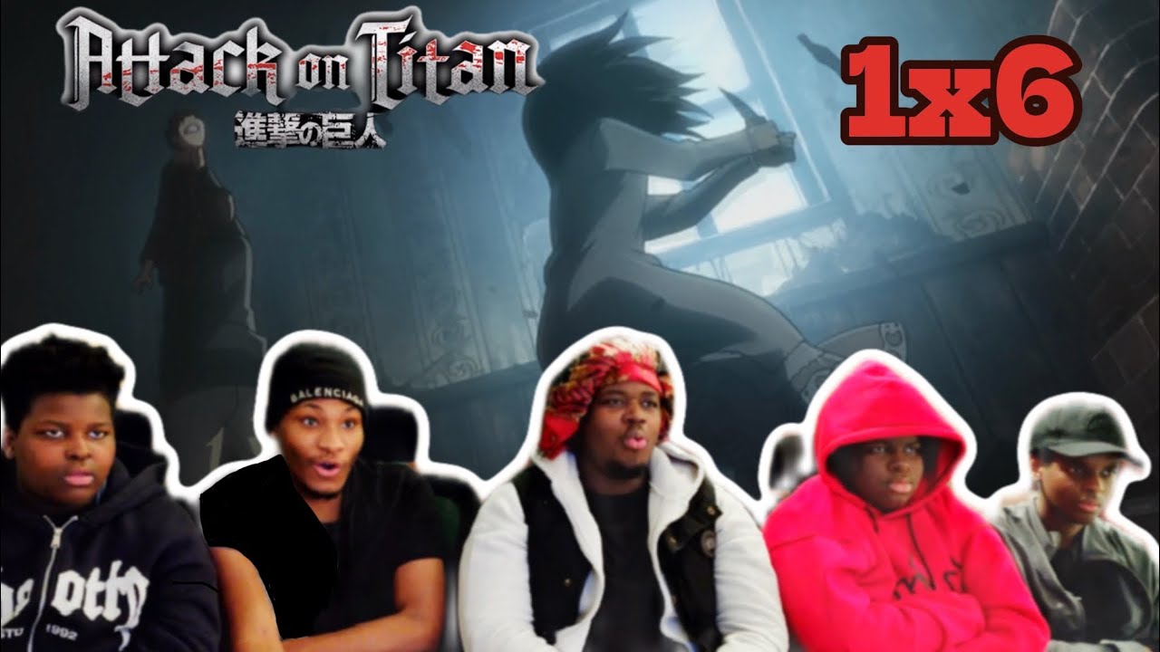 MIKASA FIGHTS! | Anime NEWBIES vs. Attack on Titan 1x6 | FIRST TIME REACTION