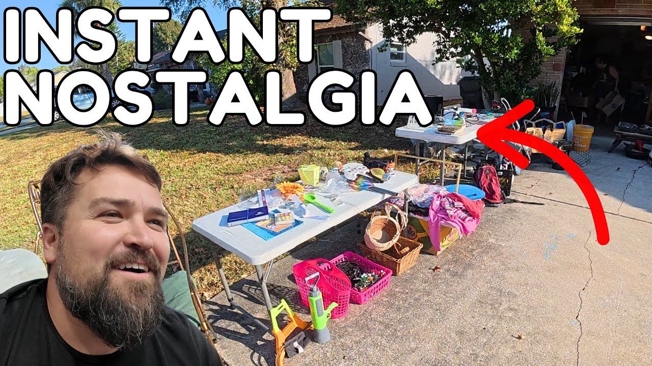 This garage sale find brought me right back to 1995