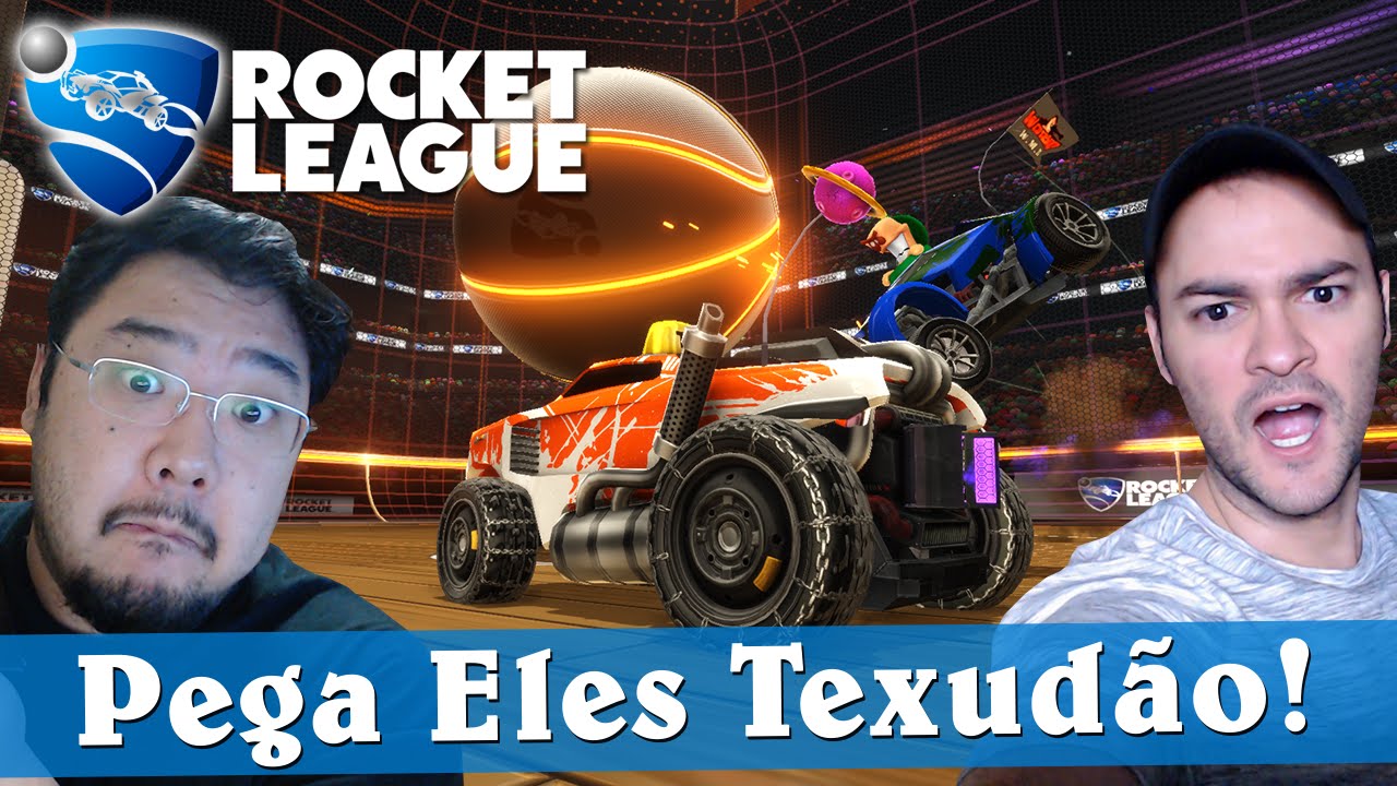 ROCKET LEAGUE: TEXUDÃO INSANO NO BASQUETE! PEGA ELES JAPA DELÍCIA
