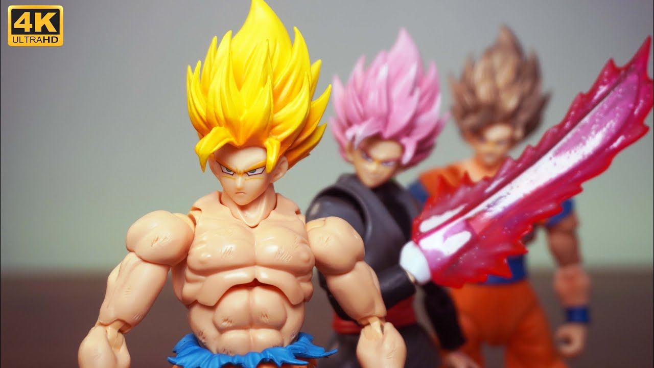Unboxing: Kong Super Saiyan 2 Hair Sets (Yellow, Gold, Rose) for S.H. Figuarts Goku