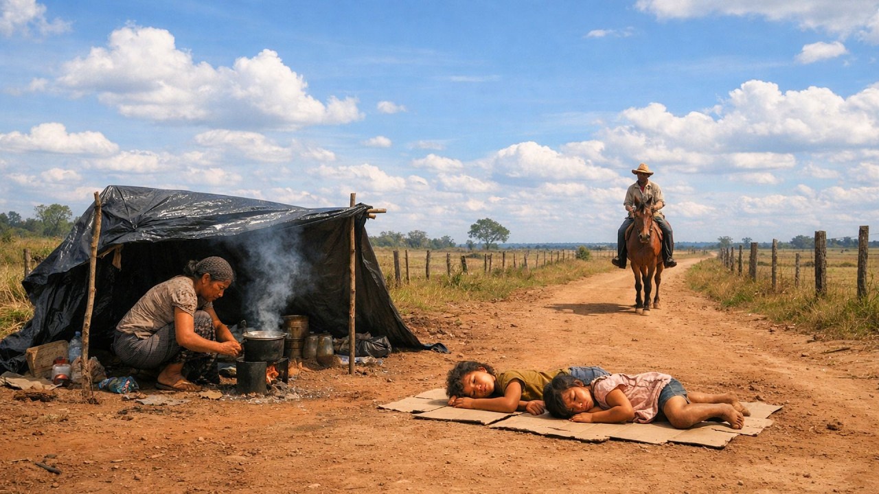 Fazendeiro vi&uacute;vo encontra M&Atilde;E e filhos na BEIRA DA ESTRADA&hellip; o que descobre parte seu cora&ccedil;&atilde;o...