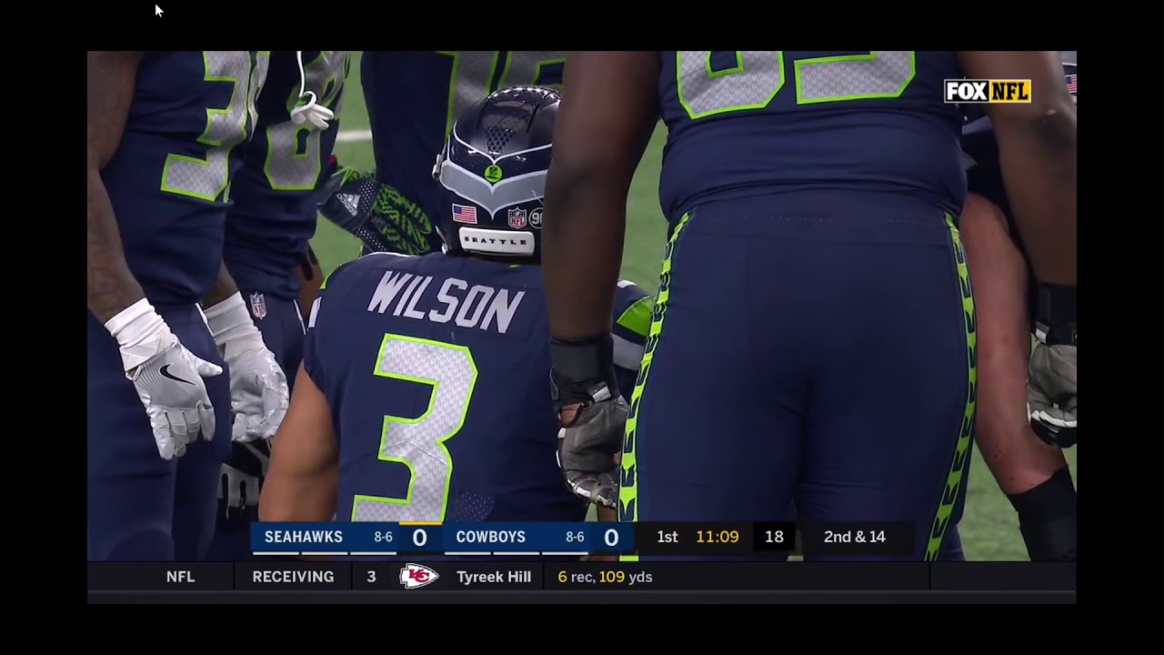 Taco Charlton Sack Against Russell Wilson Dallas Cowboys Vs Seattle Seahawks