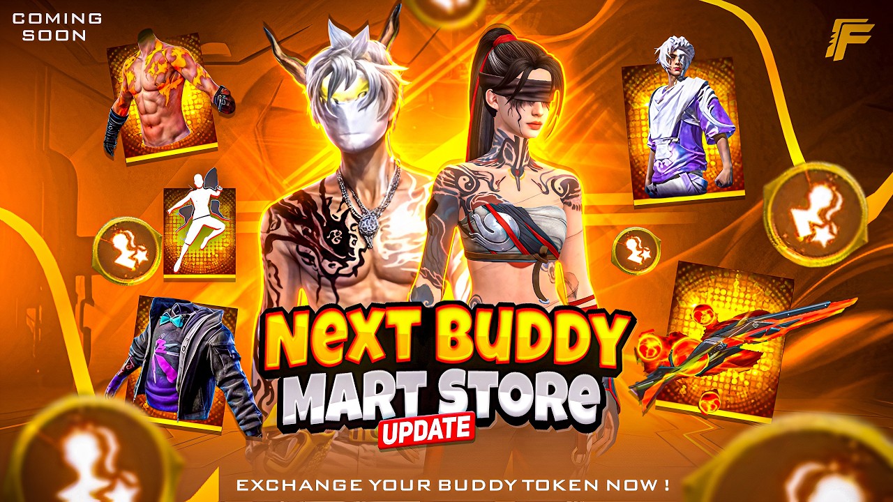 Claim New Buddy Mart Store Update 😲- Next Evo Vault Event / Booyah Pass Review /  OB53 Patch Update