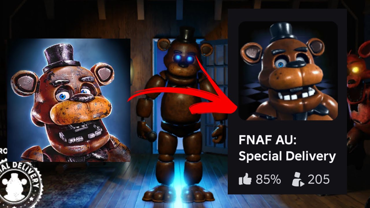 Замена FNAF AR на Roblox! | Играем в FNAF AU на Roblox | GTG27