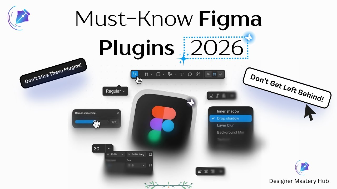 Top 5 must-know figma plugins in 2026