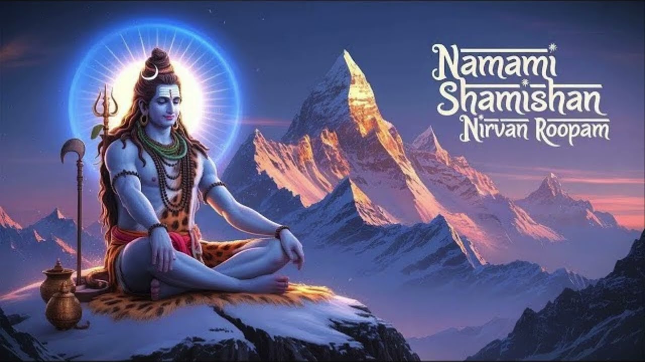 Namami Shamami Nirvan Rupam | 4 Minutes That Will Calm Your Mind | Lord Shiva