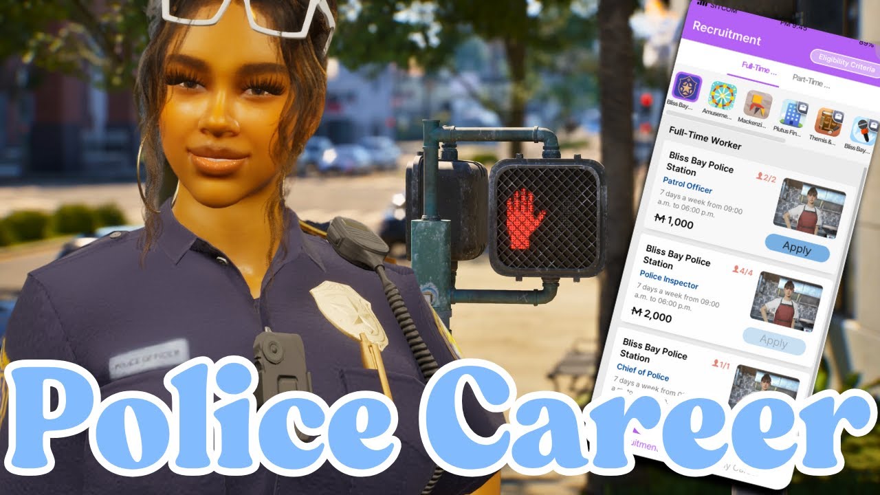 This Mod FINALLY Makes the Police Career Functional in InZoi 👮🏽‍♀️