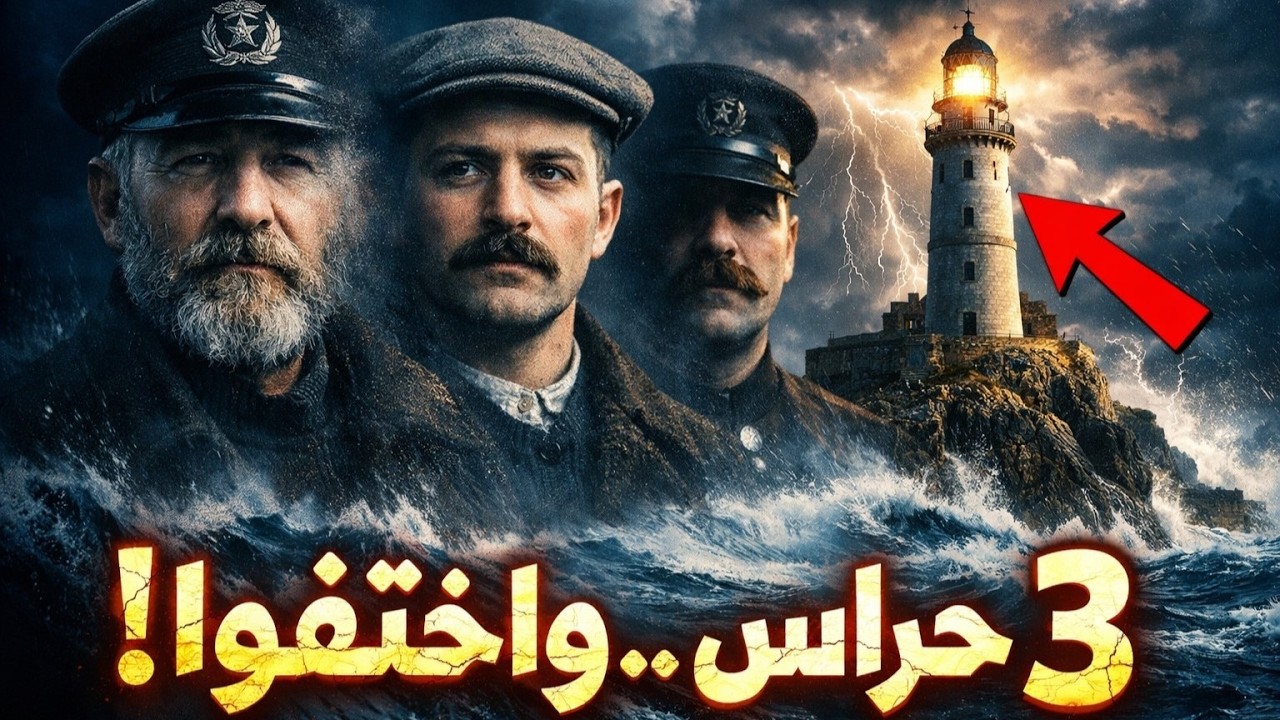 لغز مناره إيليان مور | قصة اختفاء 3 رجال دون أثر😰 في أخطر حادث غامض بالتاريخ البحري⛴️
