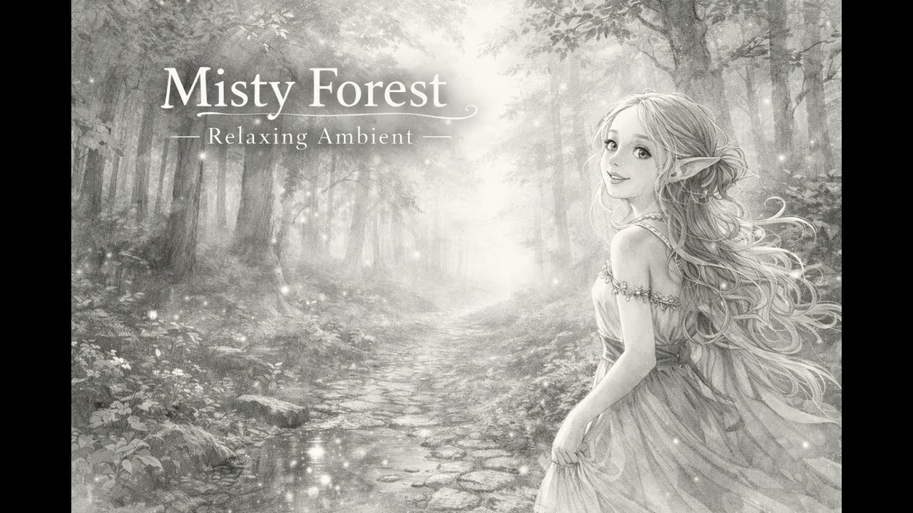 Misty Forest | Ethereal Fantasy Ambient for Deep Relaxation (No Vocals)