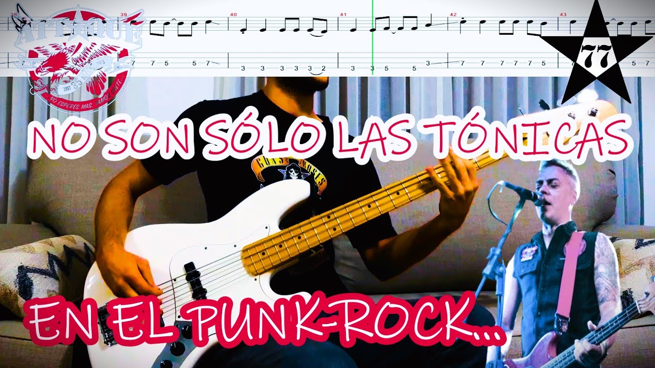 Beatle - Cover de Bajo + TAB Original | Attaque 77 @Attaque77oficial