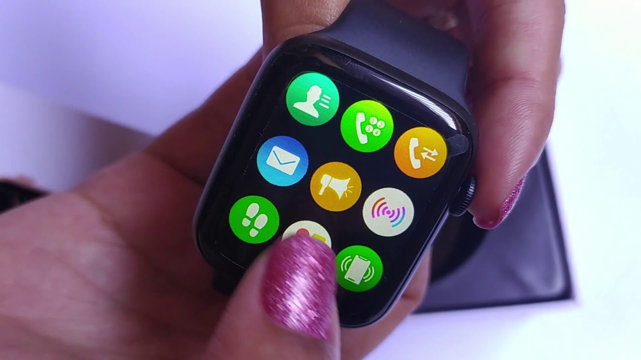 SMARTWATCH REL&Oacute;GIO INTELIGENTE IWO W26. COR PRETO.