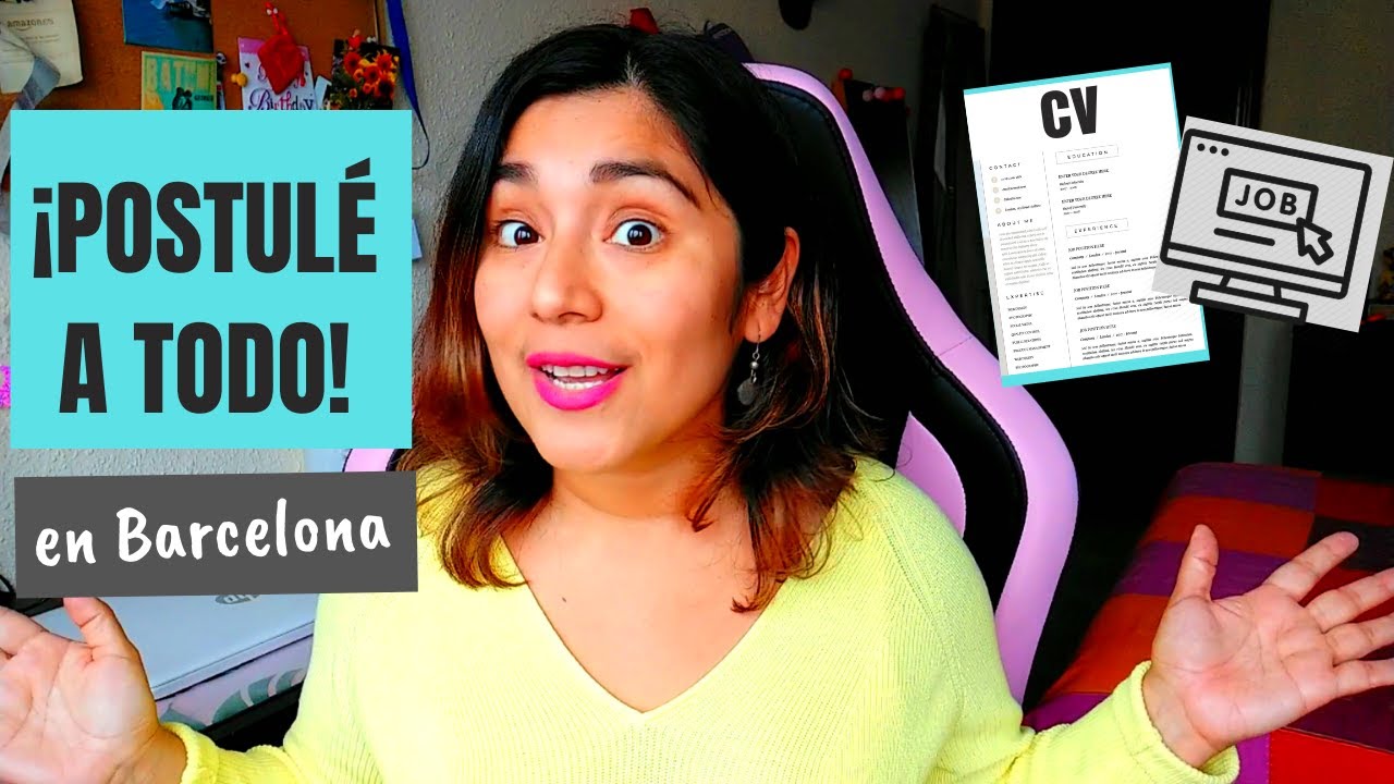 TRABAJAR EN BARCELONA| Mi experiencia y estrategias 😉