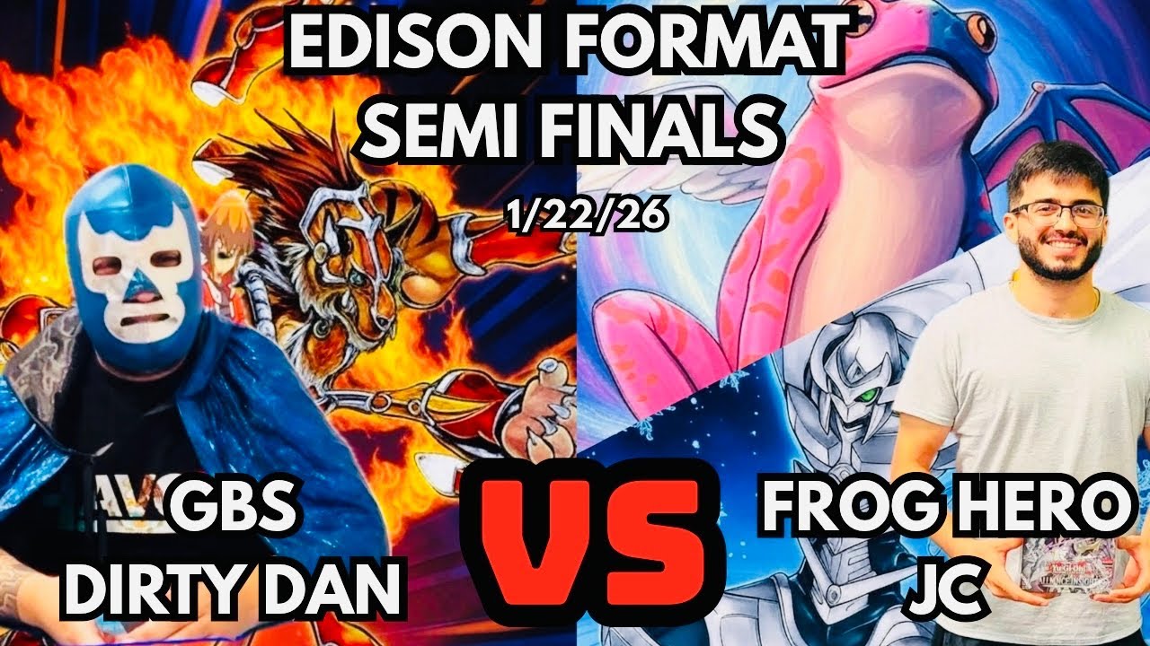 Edison Format Semi Finals: Gladiator Beasts Vs Frog Hero!
