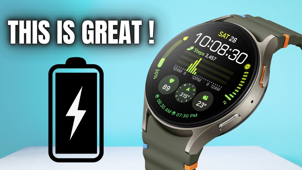 Galaxy Watch 7 - Battery Test Results are Great !!!