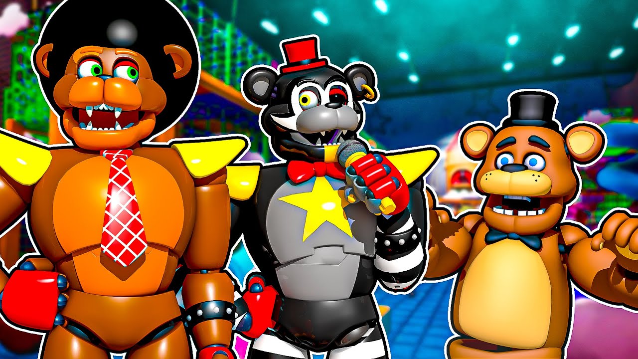 New ULTIMATE Freddy FNAF Security Breach Roblox MORPHS with Funtime Freddy