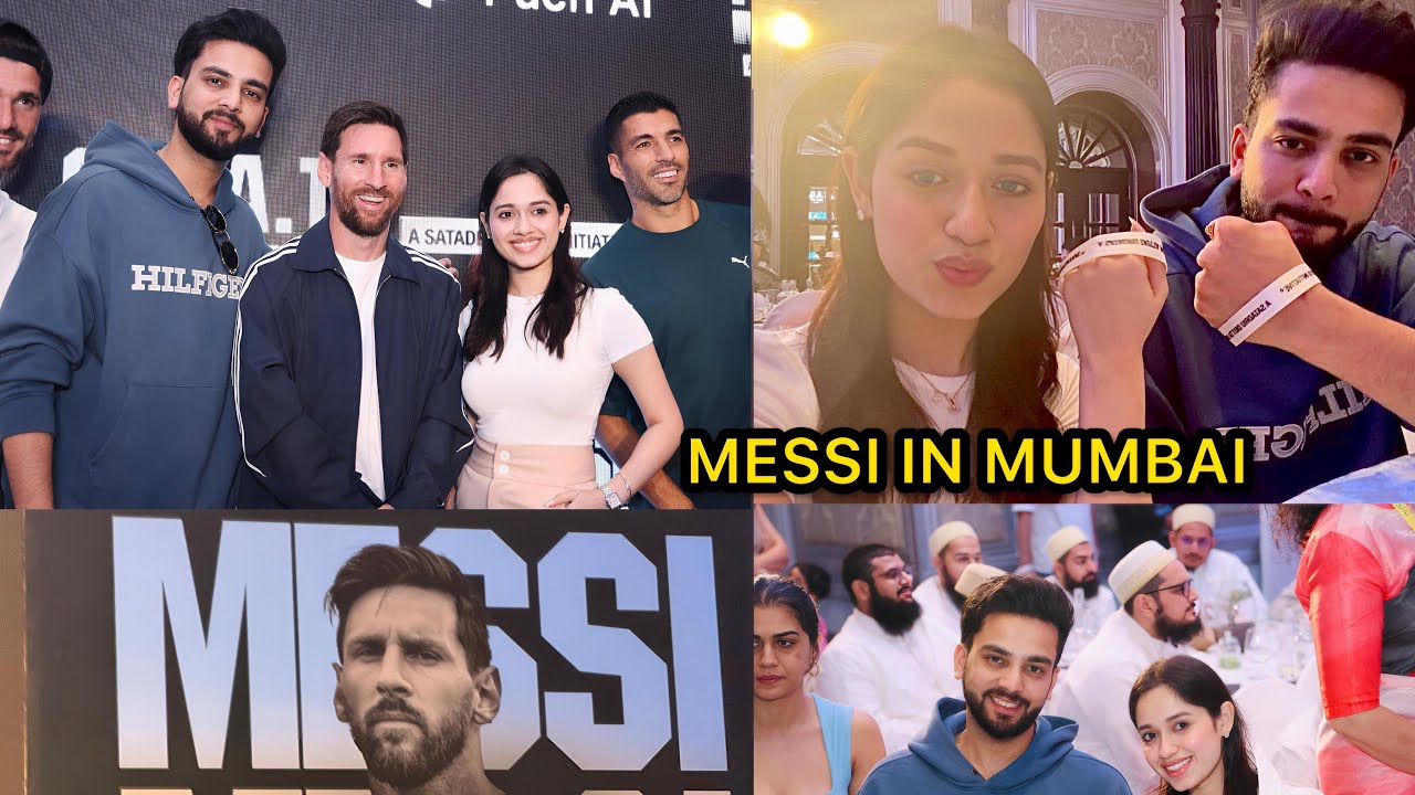 I Met ​Messi with Jannat Zubair ​🔥