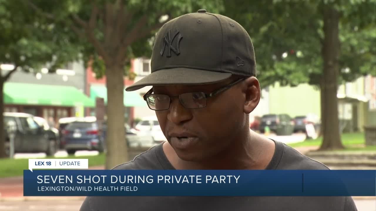 Seven shot during private party