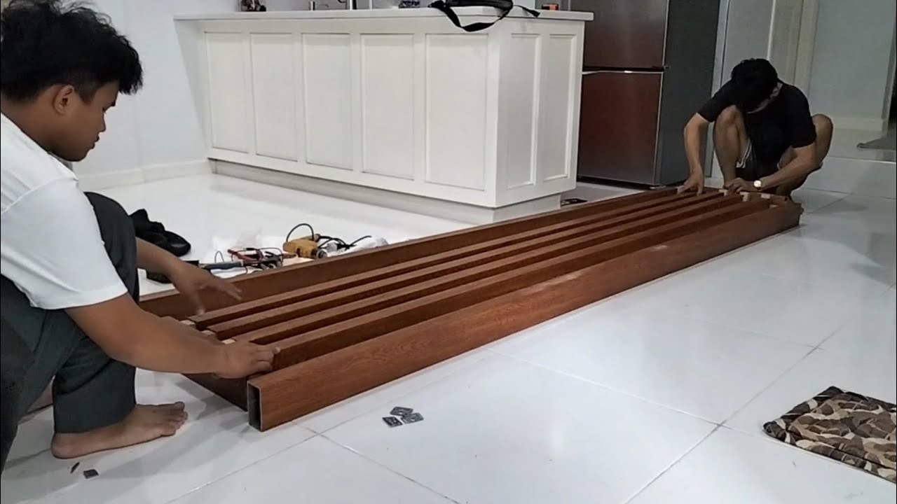 PVC Tubular partiton 2x3 Installation. /9CM