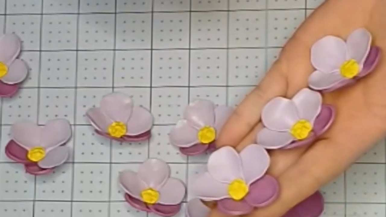 Fiori segnaposto  fai da te  per Compleanno Cresima Comunione in pasta polimerica