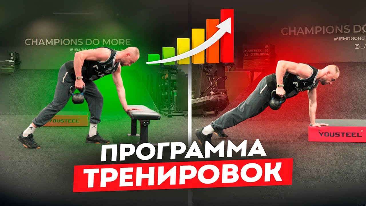 ПРОГРАММА ТРЕНИРОВОК | УПРАЖНЕНИЯ С ГИРЕЙ