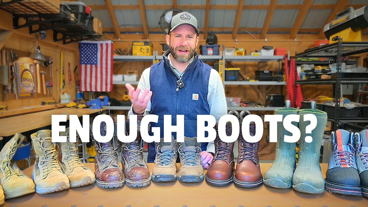 How Many BOOTS Should a MAN Own?