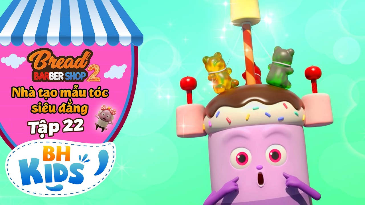 Nhà Tạo Mẫu Tóc Siêu Đẳng - Một Ngày Kì Lạ - Hoạt Hình BreadBarbershop EP22 SS2