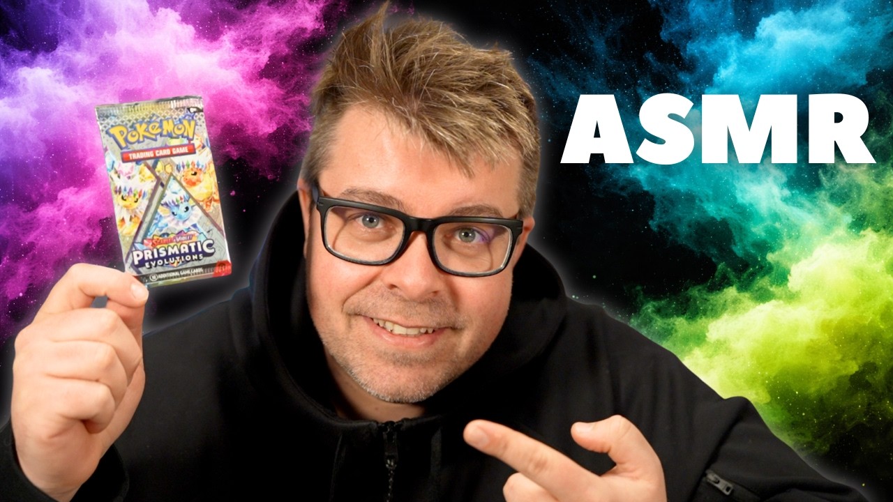 *ASMR* 🔥 I Opened 100 Packs of Prismatic Evolutions 🔥