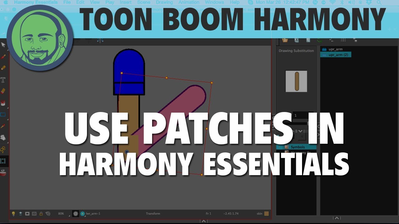 Toon Boom Harmony Essentials Tutorial: Patches