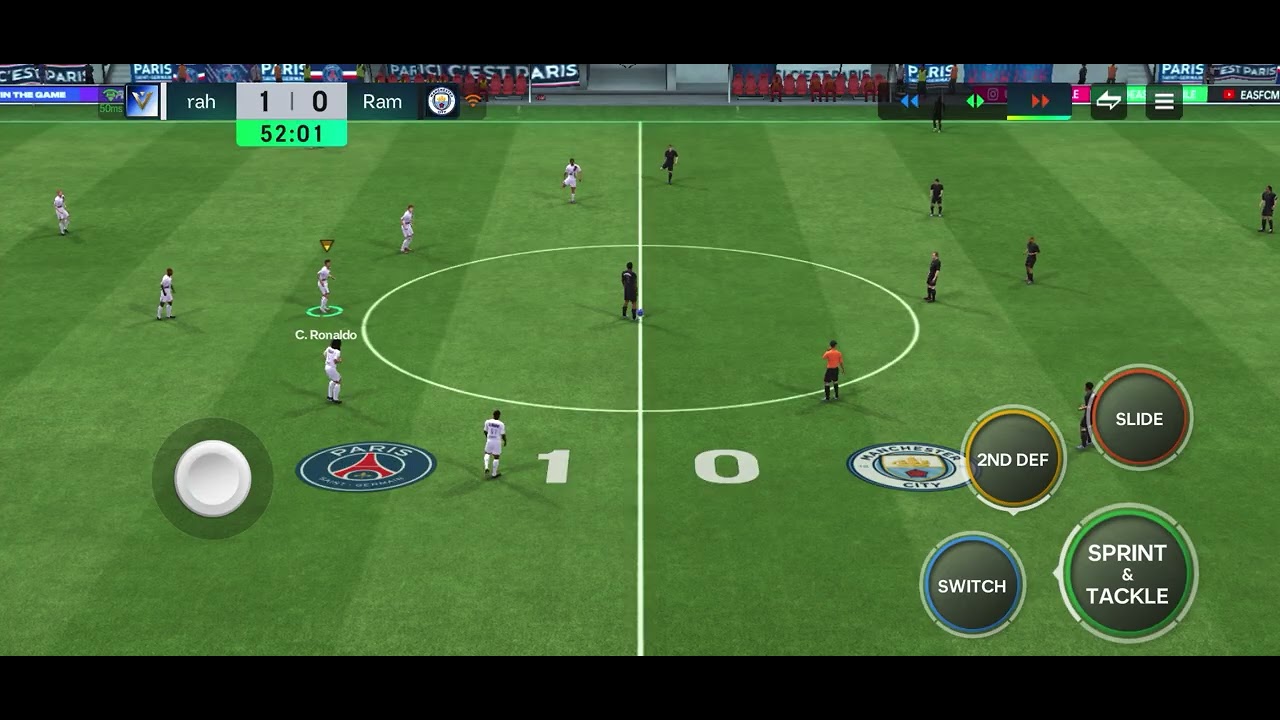 #psg vs #mancity 1-0 competitive match 