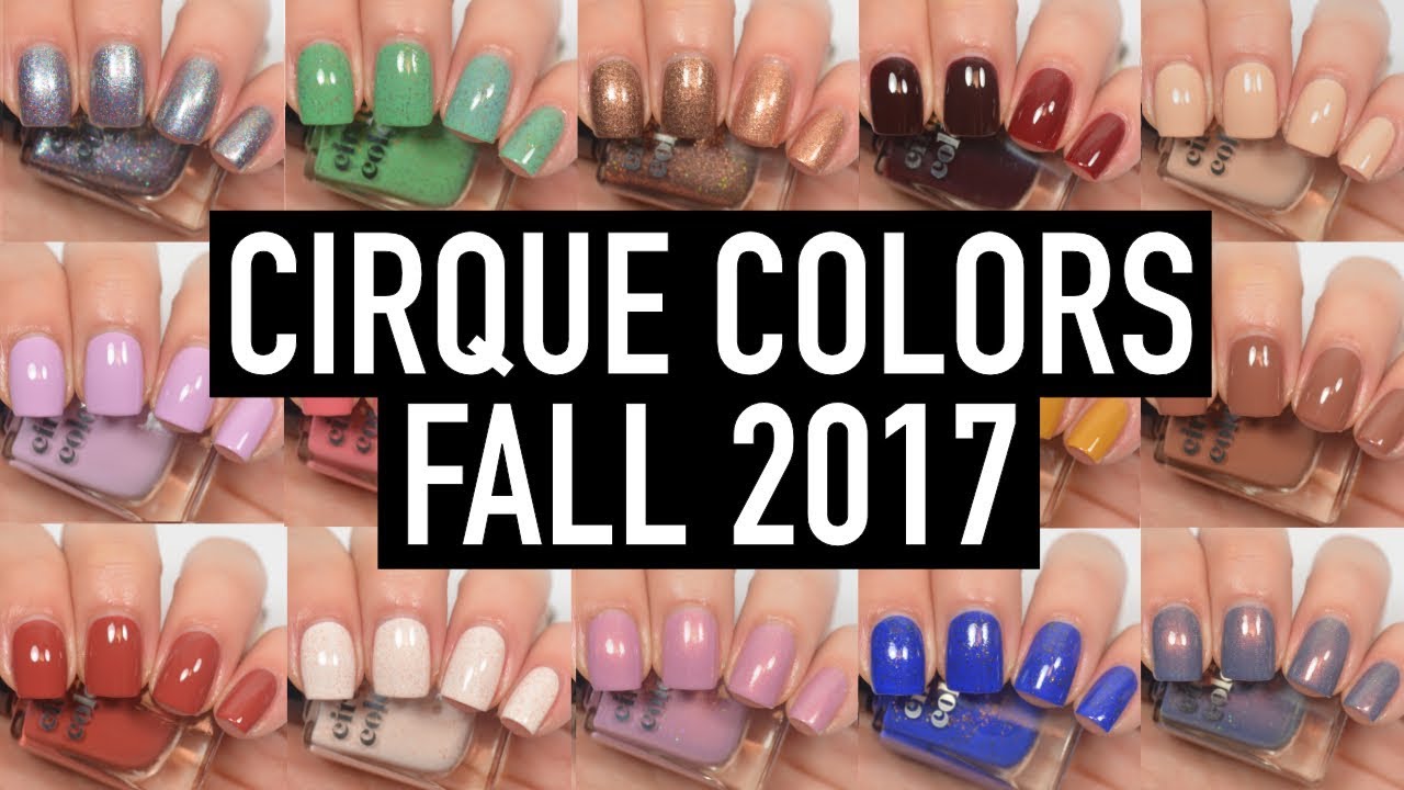 Cirque Colors - Fall 2017 | Swatch and Review