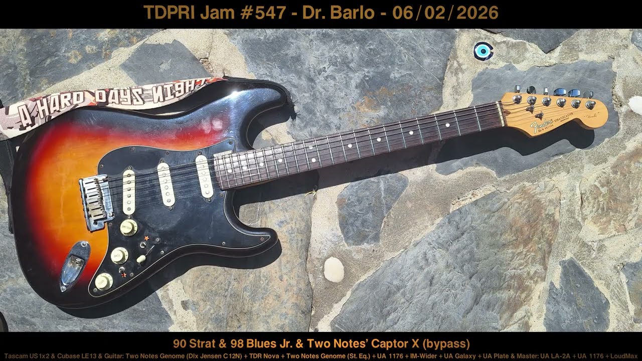 TDPRI Jam #547 - Dr. Barlo - 06/02/2026