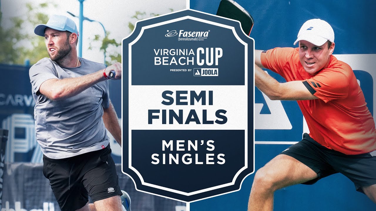 Jack Sock v Christopher Haworth at the Fasenra Virginia Beach Cup presented by Joola