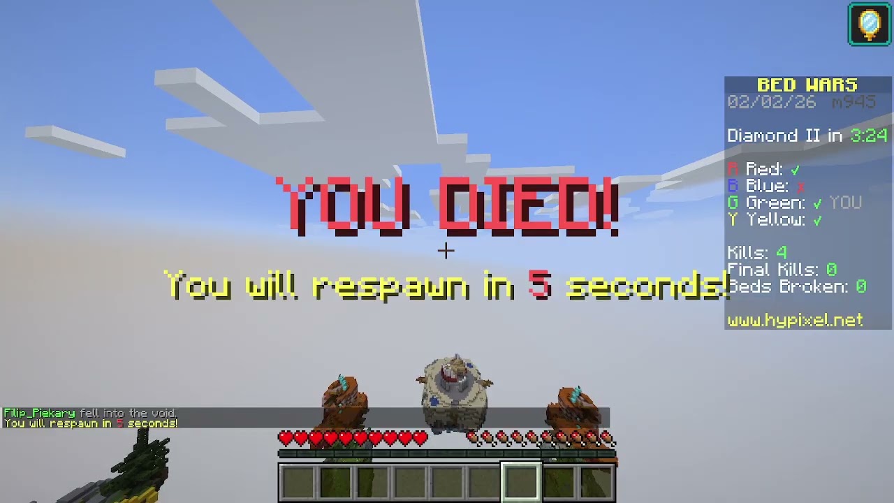 luzne granie w bed wars {byłem nie w formie}