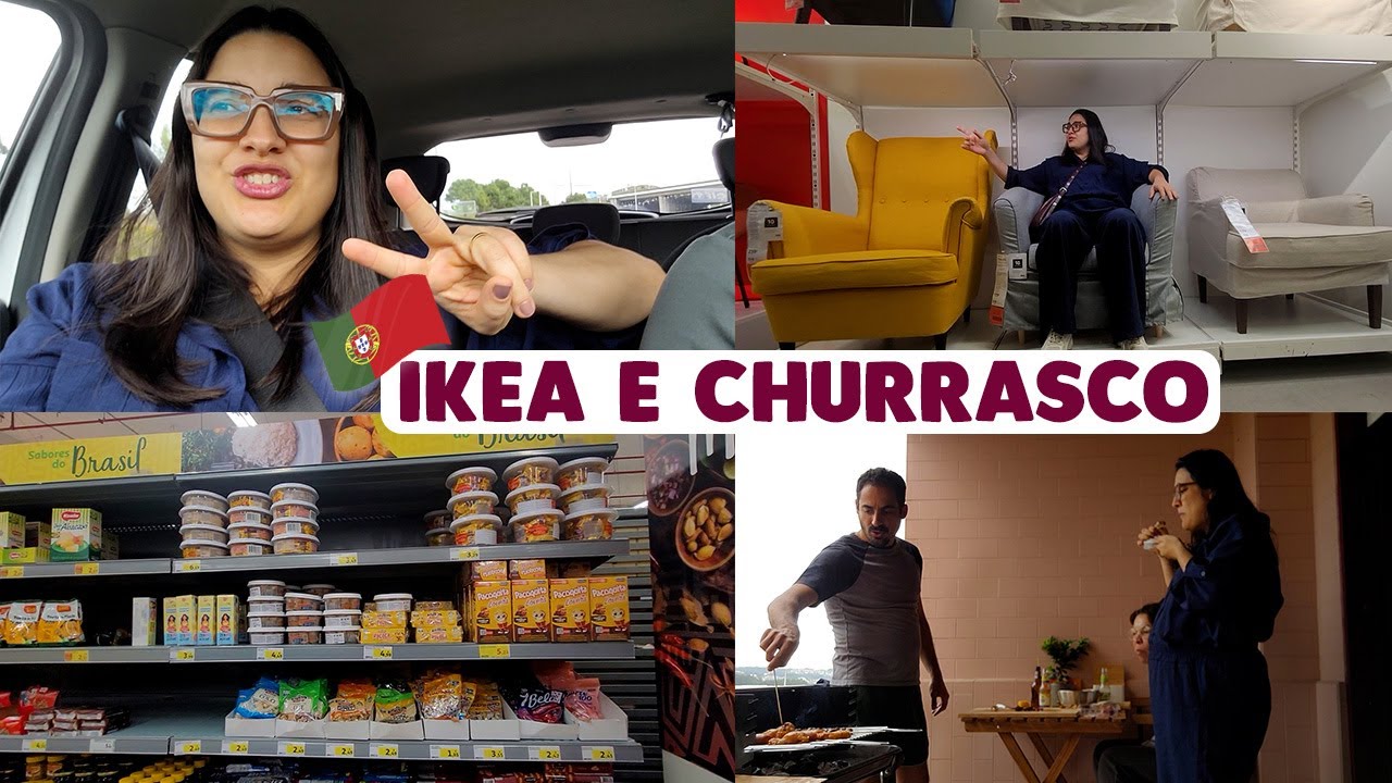Compras na Ikea, churrasco de domingo e recado especial no fim do vídeo | VLOG