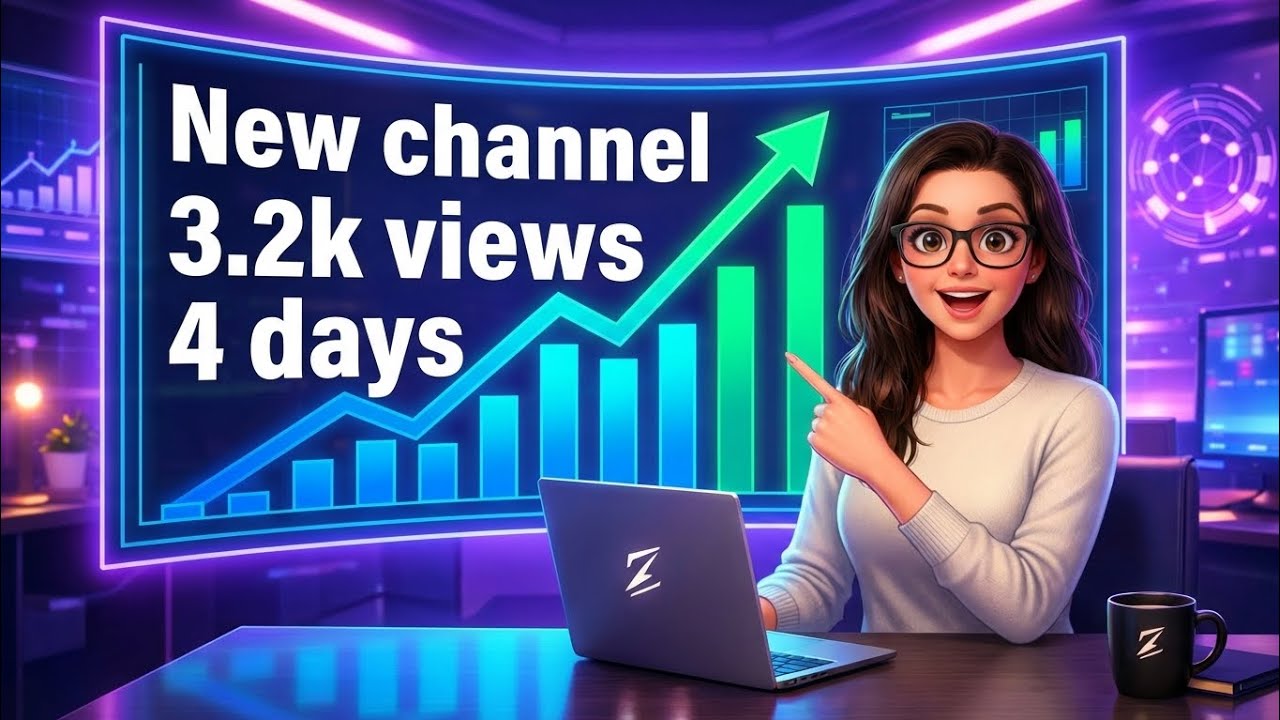 Brand New Channel. 3.2K Views in 4 Days.