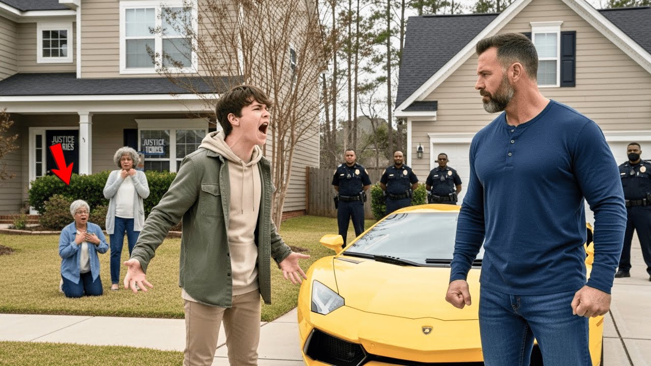 HOA Karen’s Son Demanded My Lamborghini-Then Got Arrested When I Revealed I Own the Whole Neighborho